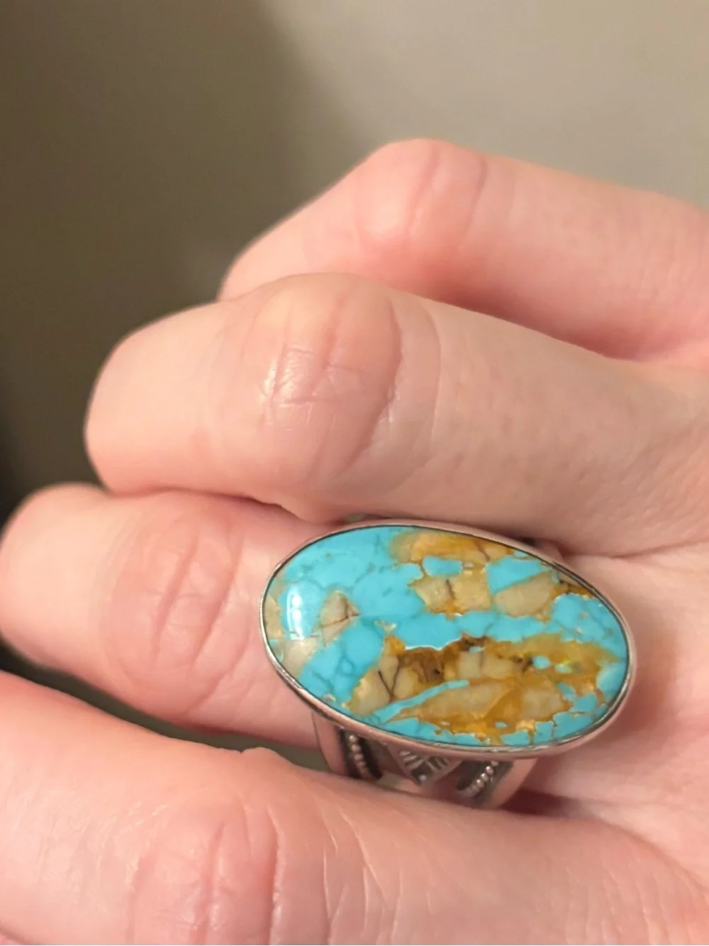 Moon Pilgrim Bohemian Pilgrim Turquoise and sterling Silver Ring